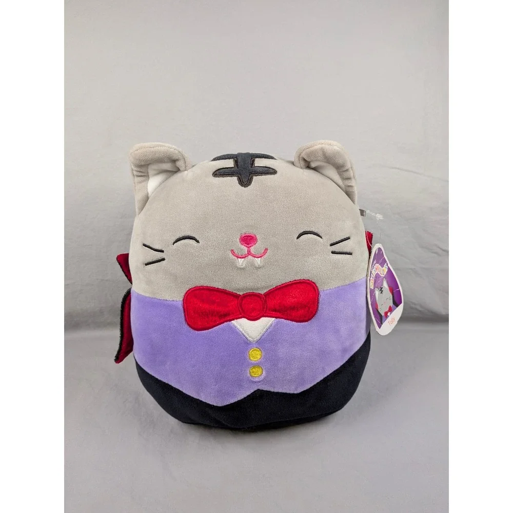 Squishmallows Halloween Plush Lot Perkin Tally Glenda Roslyn Furrybones Bunny